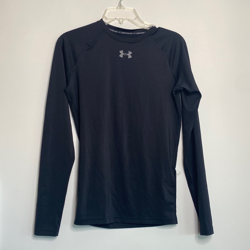 Black Long Sleeve Under Armour Compression Shirt
